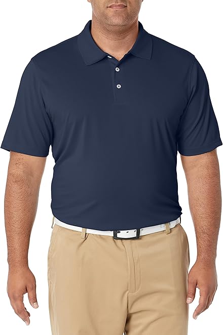 Men's Regular-Fit Quick-Dry Short-Sleeve Golf Polo Shirt