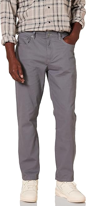 Men's 5-Pocket Stretch Twill Pants